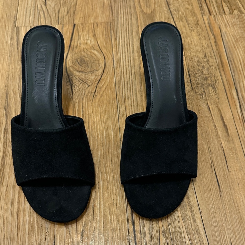 Jason Wu Black Women's Slide Sandals sz 8